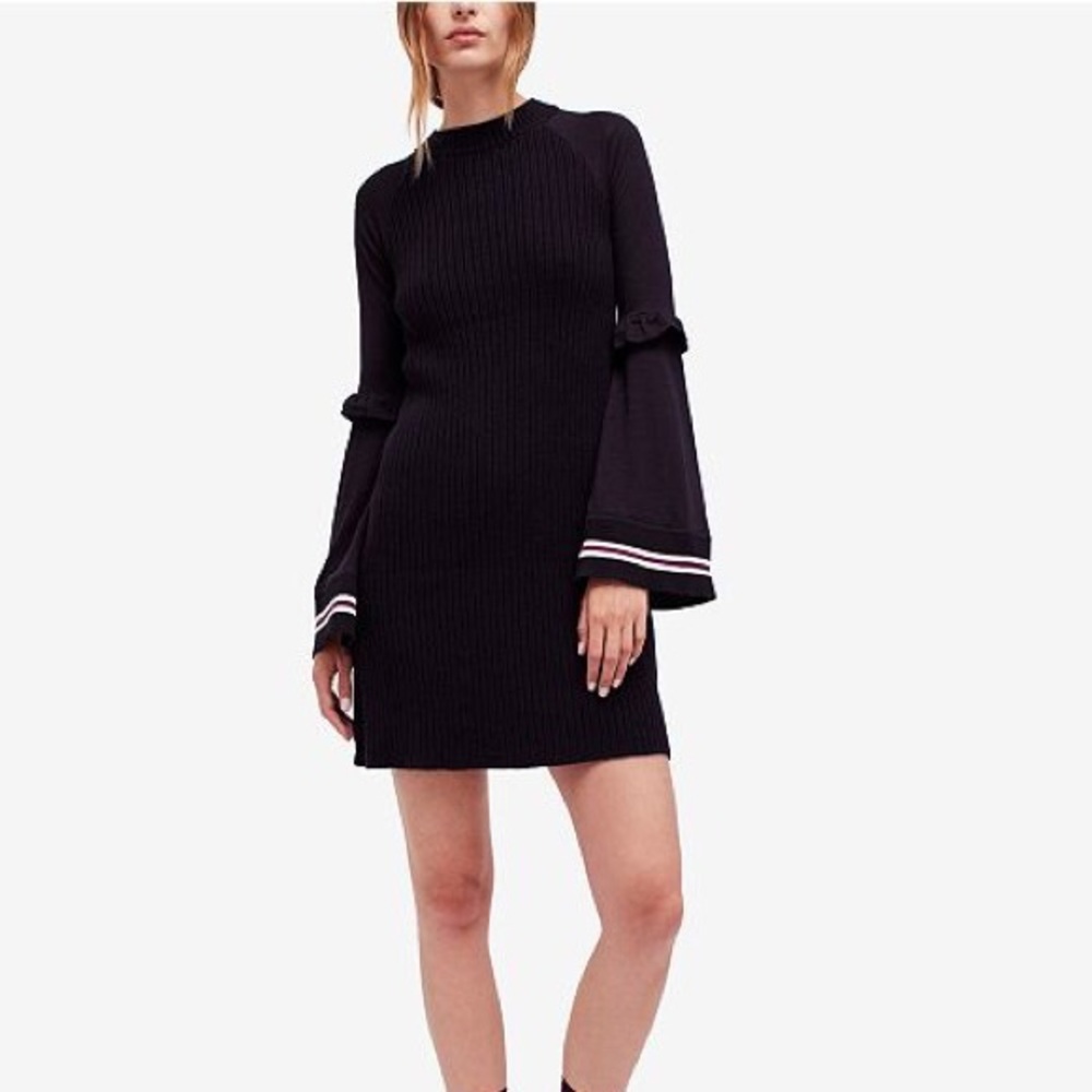 Boho Free People Sweater Dress